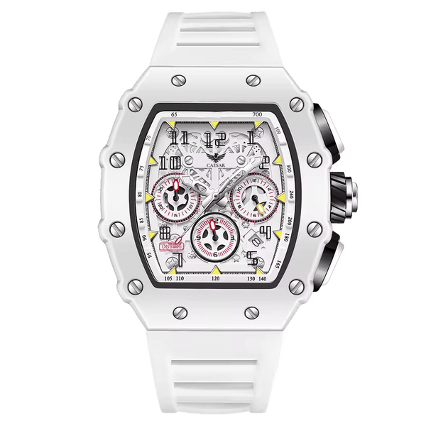 CAESAR Men's Quartz Watch - 45MM Square Dial